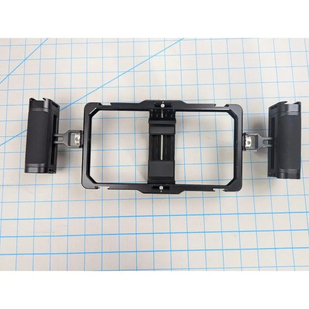 Upgraded Phone Rig Vlogging Kit, Video Stabilizer with Dual Handle